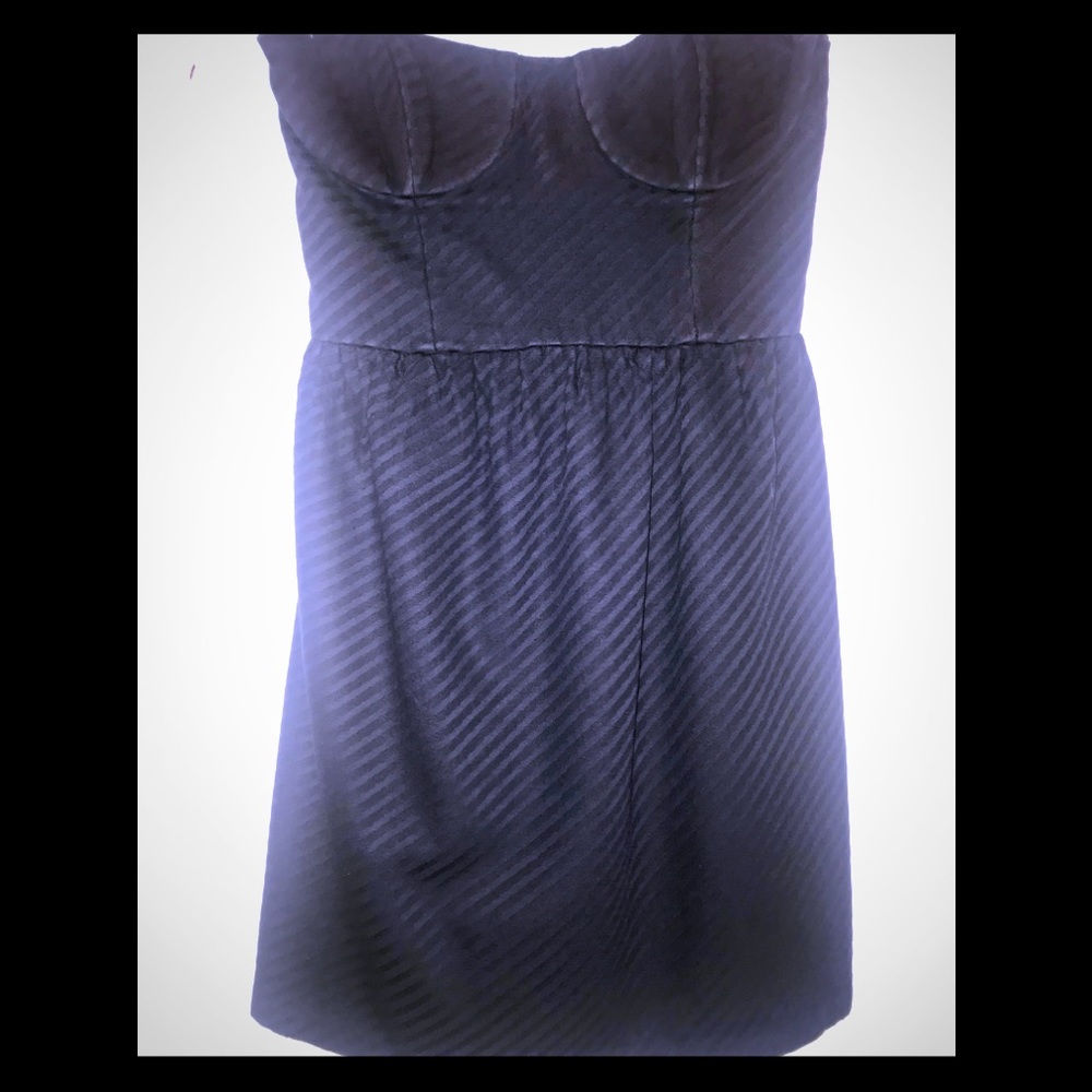 Jill Stuart Collection Wool/Silk Navy Dress Sz2